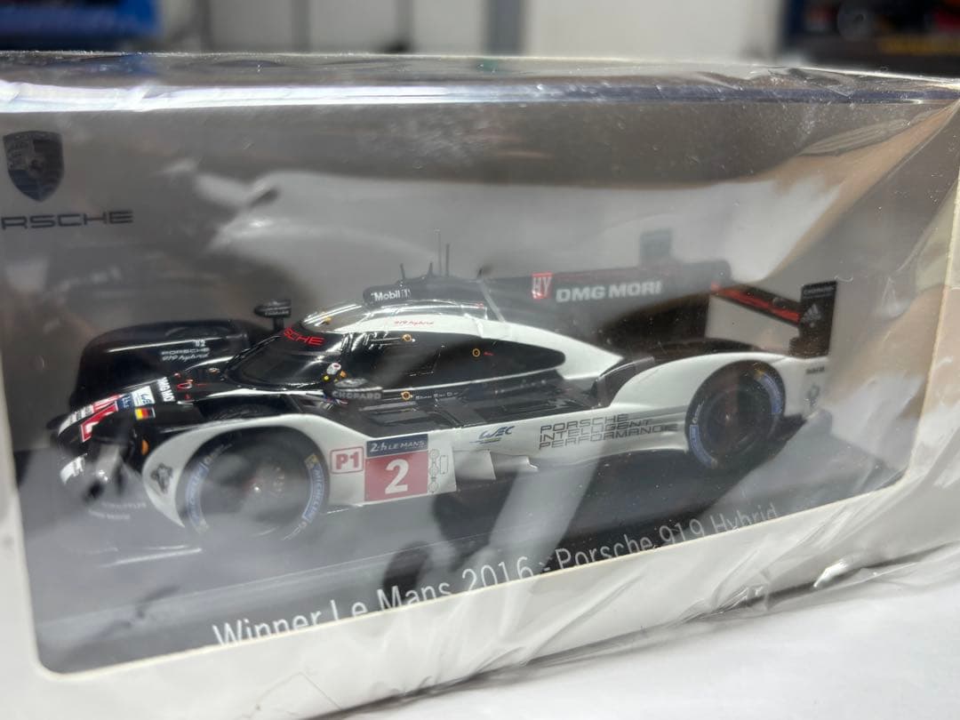 ミニカー Porsche 919 hybrid (Le mans 2016), spark
