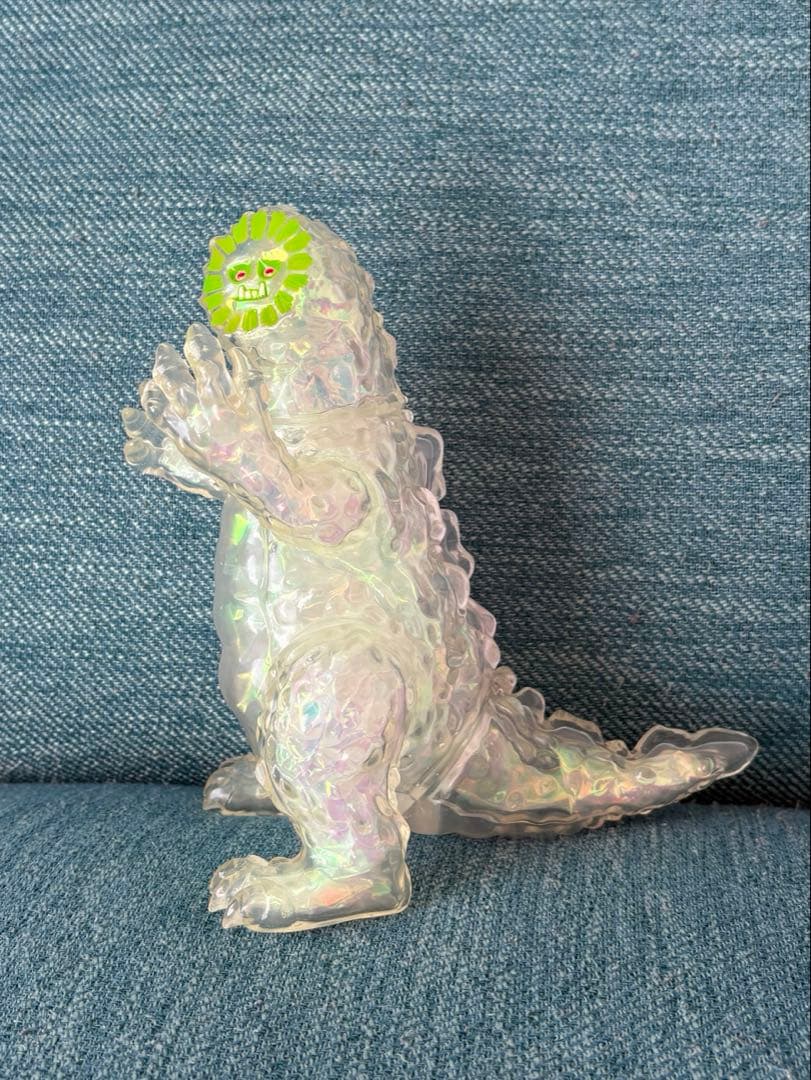 TOY FIELDS ゴーヤ怪獣 ソフビ クリア - メルカリ