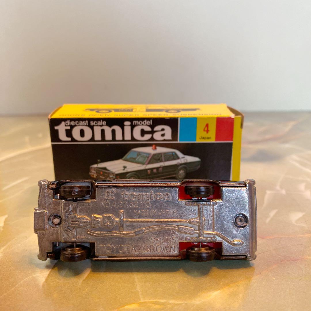 トミカNO.4トヨタクラウンパトロールカー(広島岡山愛媛)3台セット黒箱