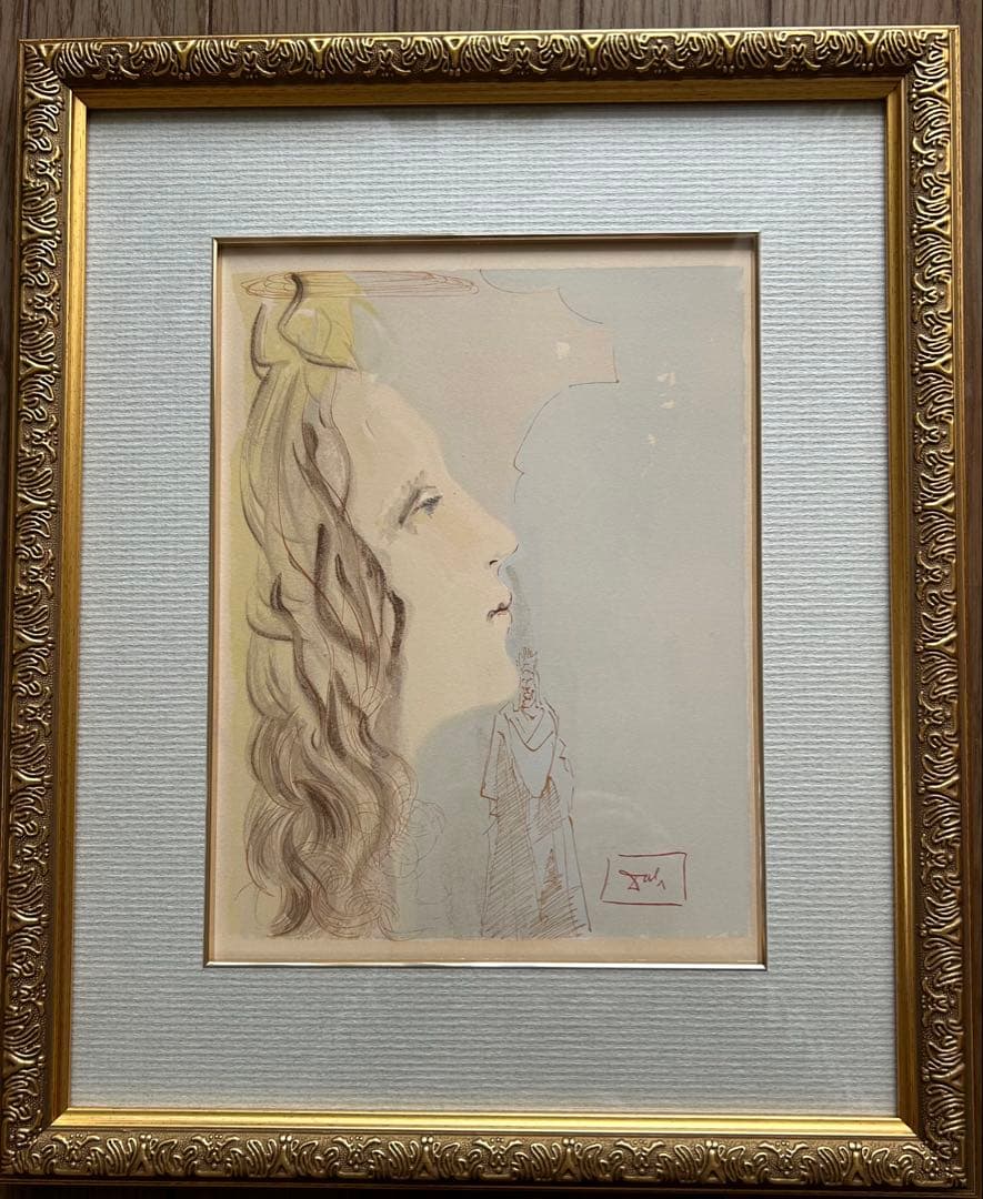 ベアトリーチェ最高の美に輝く　サルバドール・ダリリトグラフ