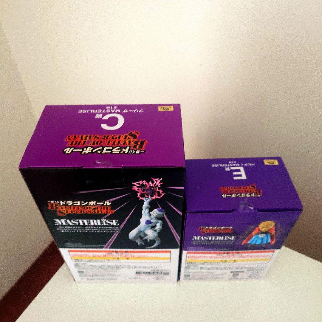 一番くじ ドラゴンボール C賞 フリーザ E賞 バビディ MASTERLISE
