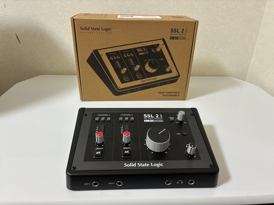 DTM・DAW Solid State Logic SSL 2 MK2