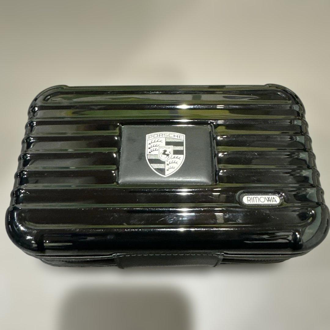 RIMOWA ポルシェコラボ ブラックトラベルポーチ