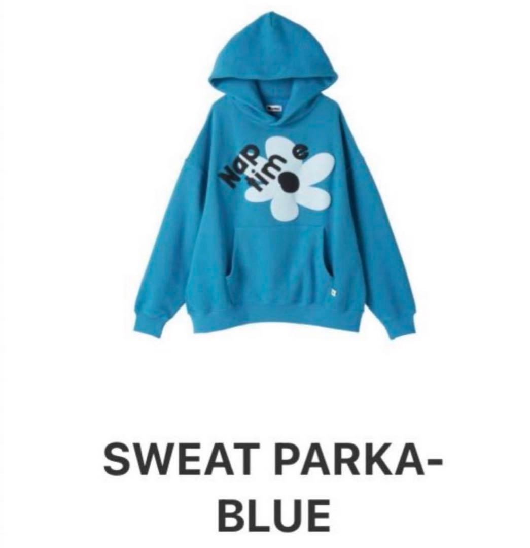 Nissyナップタイムnaptime 2023FW パーカー ブルー - メルカリ