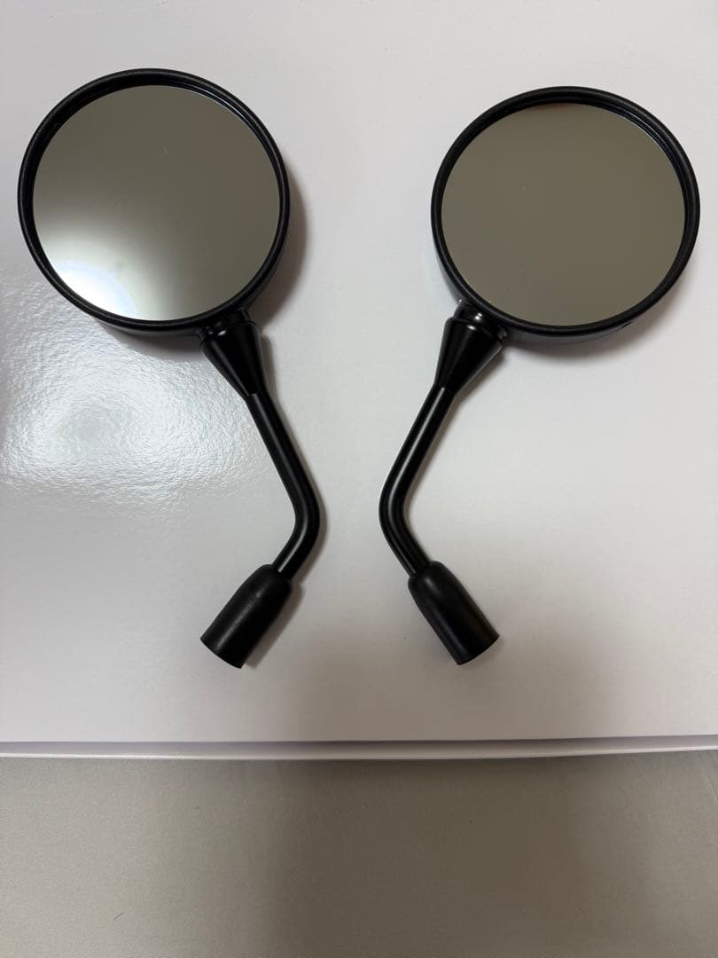 z900rsバイクミラー ブラック 円形 2個セット