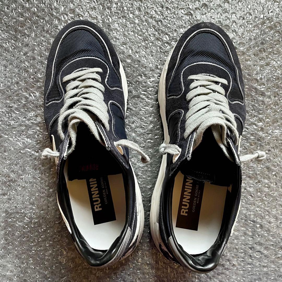 靴 GOLDEN  SUEDE TOE AND SPUR NET TOE