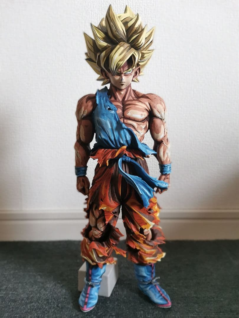 ドラゴンボール　孫悟空　フィギュア　リペイント　SMSP