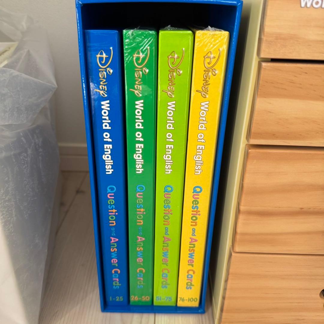 2022年購入 未使用品 ディズニー英語システム Q&A カード