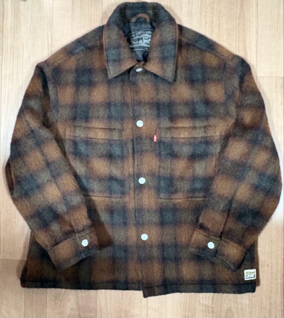 00s levi's warm リーバイス　ウールシャツジャケット　日本未発売