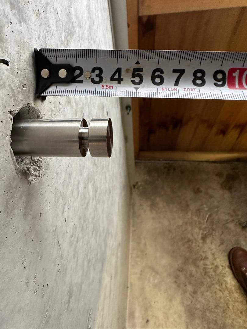 ピーコンフック コンクリート DIY Pコン 施主支給 ウォール フック