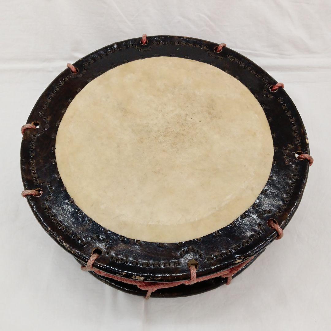 リユース 和太鼓 附締太鼓 直径約35cm