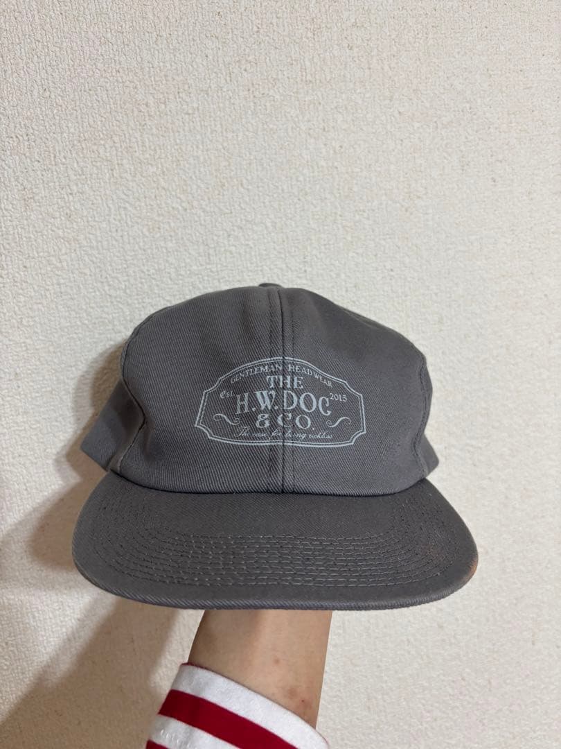 H.W.DOG & Co. グレーキャップ サイズ36 - メルカリ