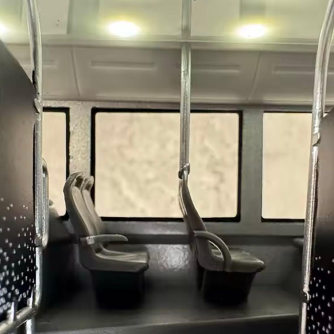 専用翔平宇通バスモデルU12海外版ダイヤモンドモデル1:42バス純電気