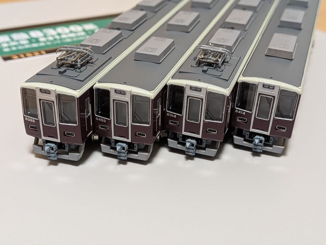 グリーンマックス 阪急8300系(2次車) 8両 32117＞阪急8300系（2次車・8303編成・白ライト）8両編成セット（動力