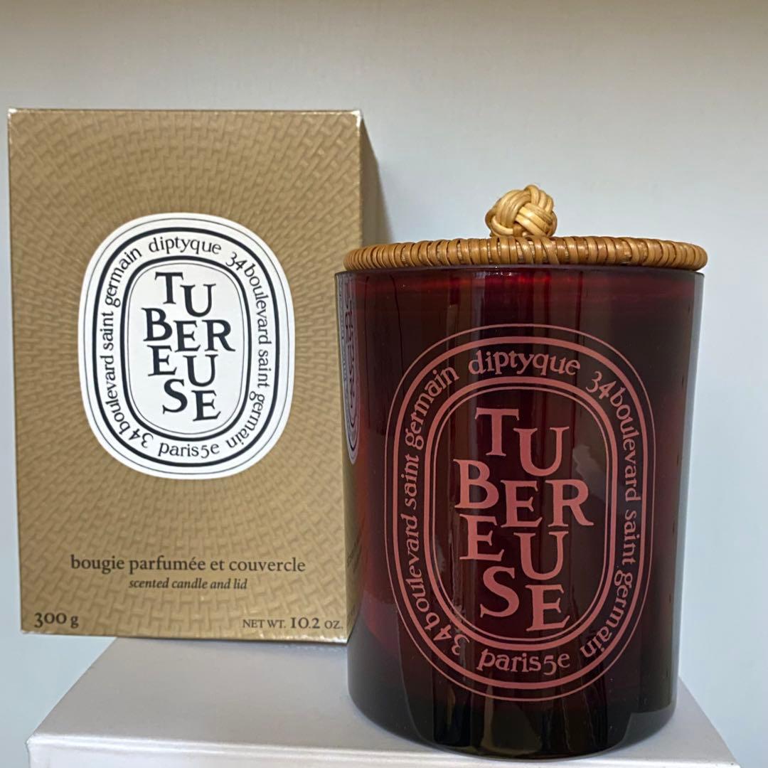 即購入可能！diptyque TUBEREUSE 限定キャンドル 300g