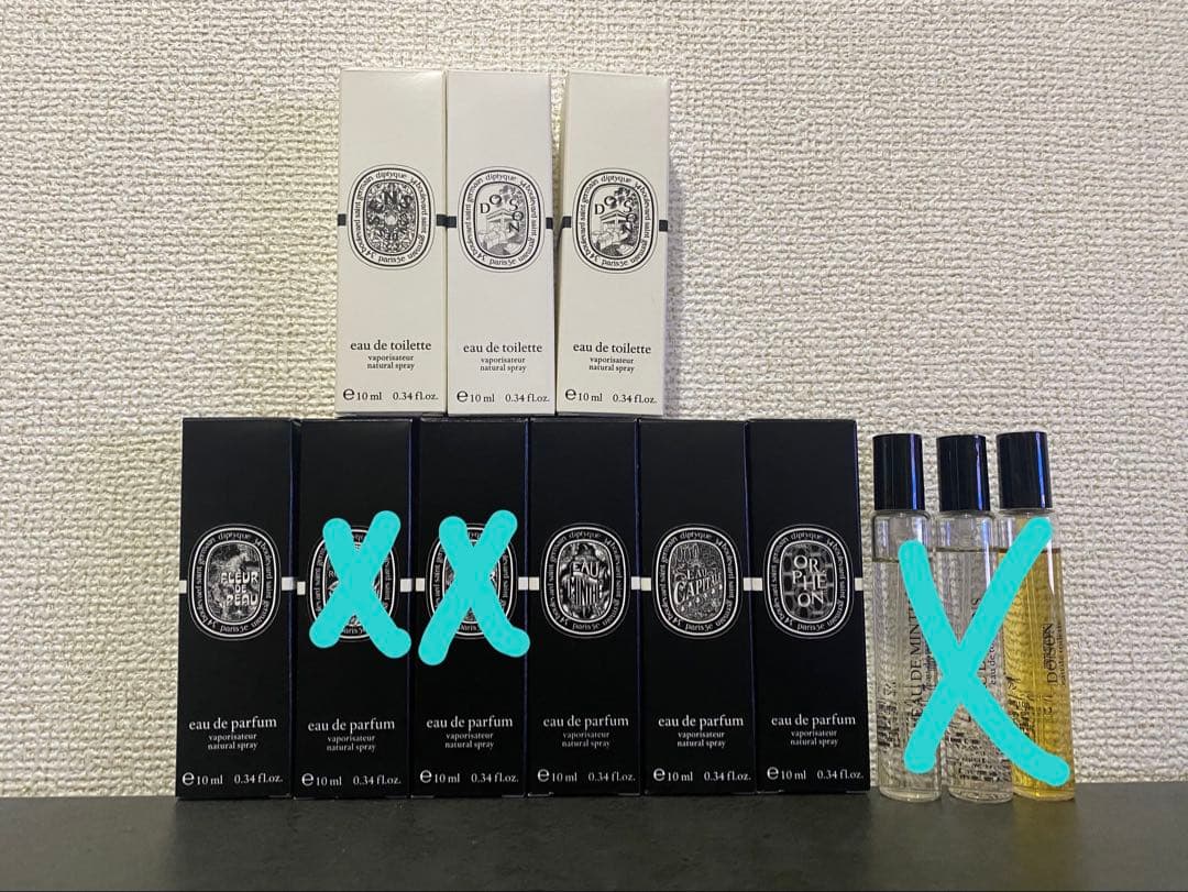 ディプティック　香水まとめ売り