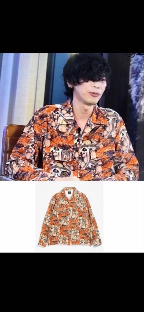 米津玄師 着用 Needles 20aw C.O.B. クラシックシャツ - メルカリ