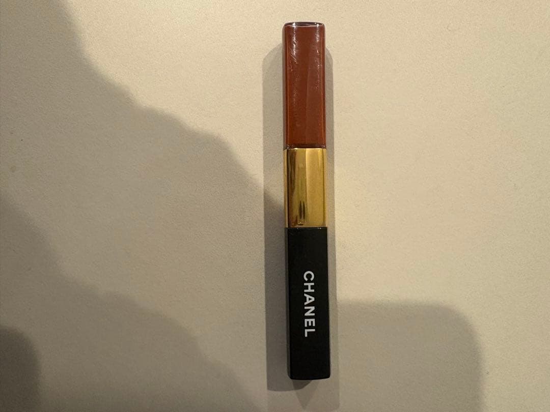 CHANEL リップグロス レッドブラウン　196