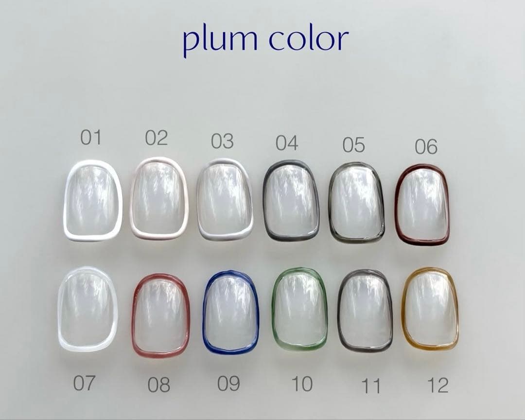 CLETO plum color 12色セット クレト