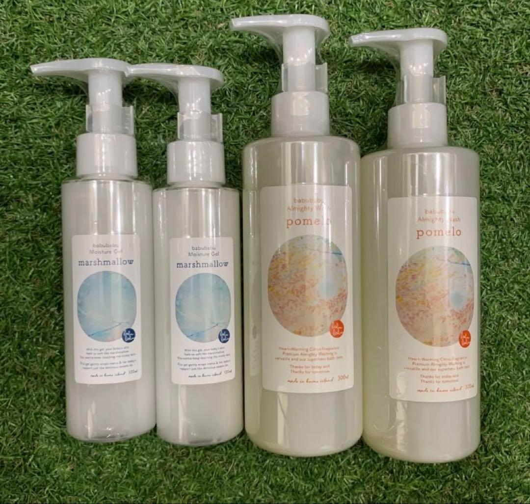 ばぶばぶストア マシュマロ 120ml / ポメロ 300ml セット　2セット
