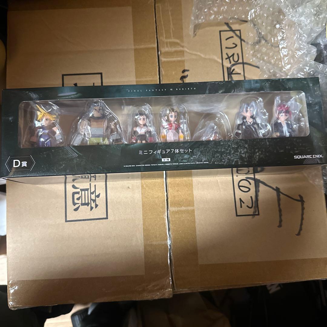 FF7 REBIRTH ミニフィギュアセット 一番くじ D賞 - メルカリ