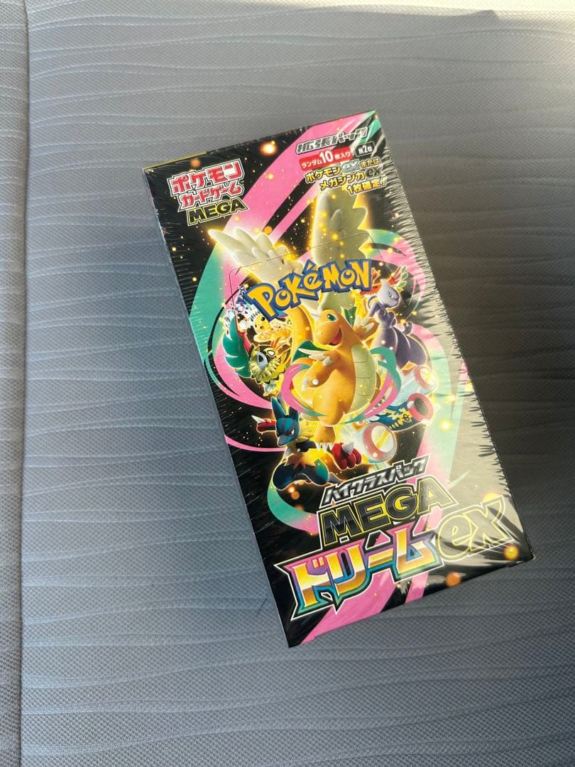 ポケモンカード MEGAドリームex / シュリンク付き【1Box】 本日中発送 ポケモンカードゲーム MEGA ドリームex 1BOX シュリンク付き - メルカリ