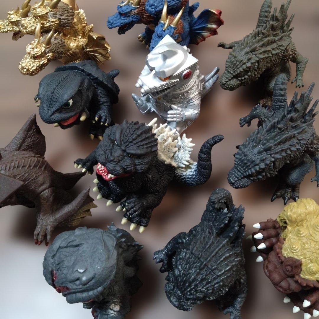 ゴジラ フィギュアセット 鎮座獣 11体 - メルカリ