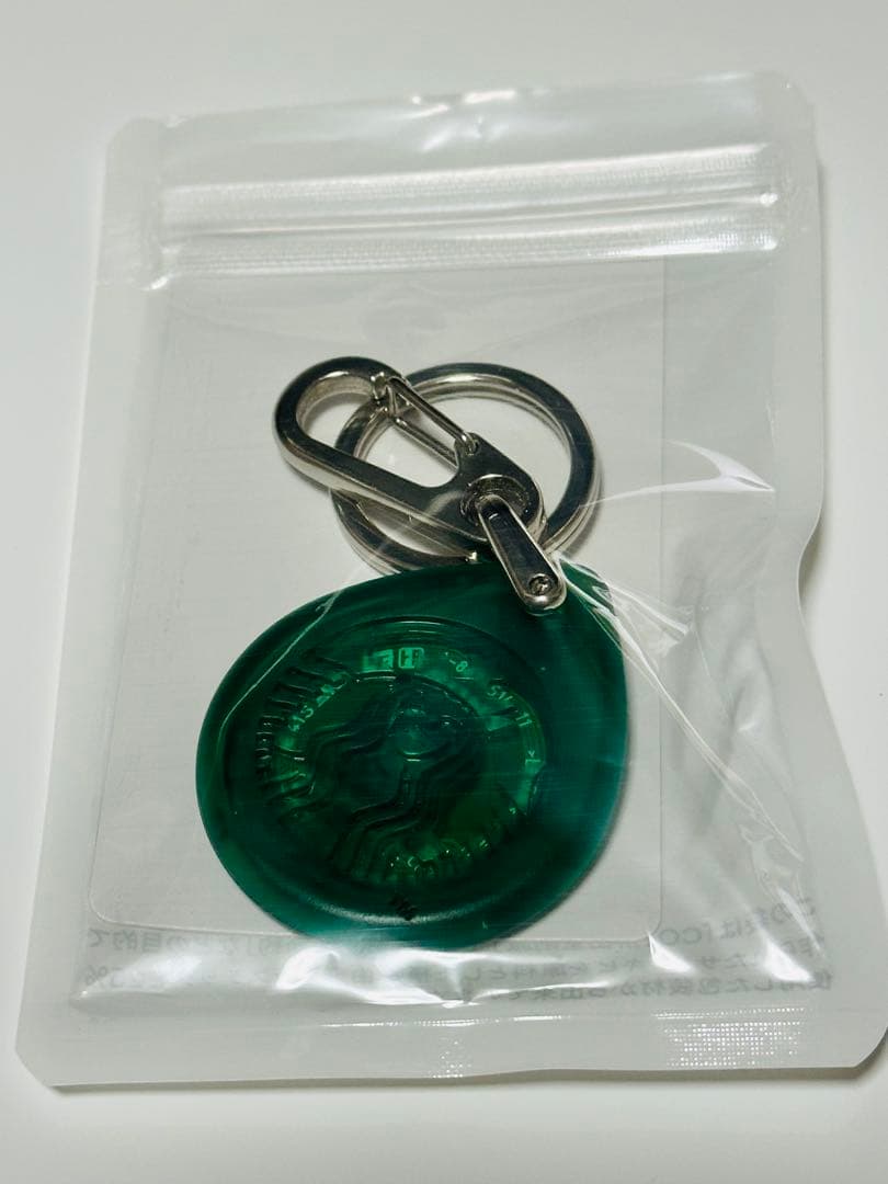 未開封 STARBUCKS TOUCH The Drip キーホルダー　グリーン