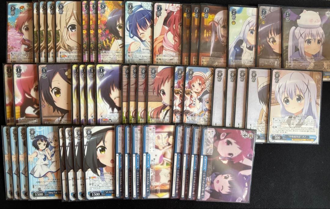 ヴァイスシュヴァルツ　ごちうさ　ご注文はうさぎですか？　8門　デッキ＋パーツ