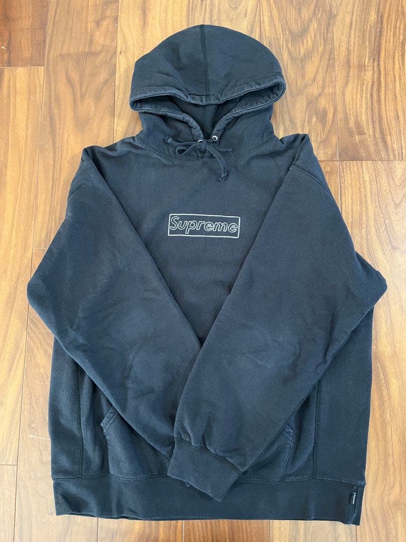 【一時的に値下げ】Supreme cows BOXロゴフーディ