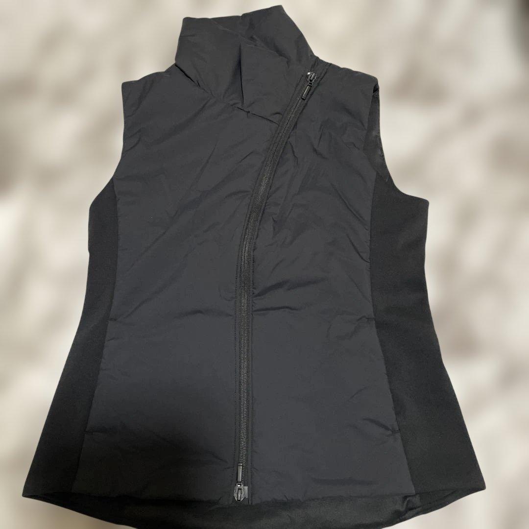 M Chacott 中綿ベスト 黒 バレエ ダンス ヨガ レディース