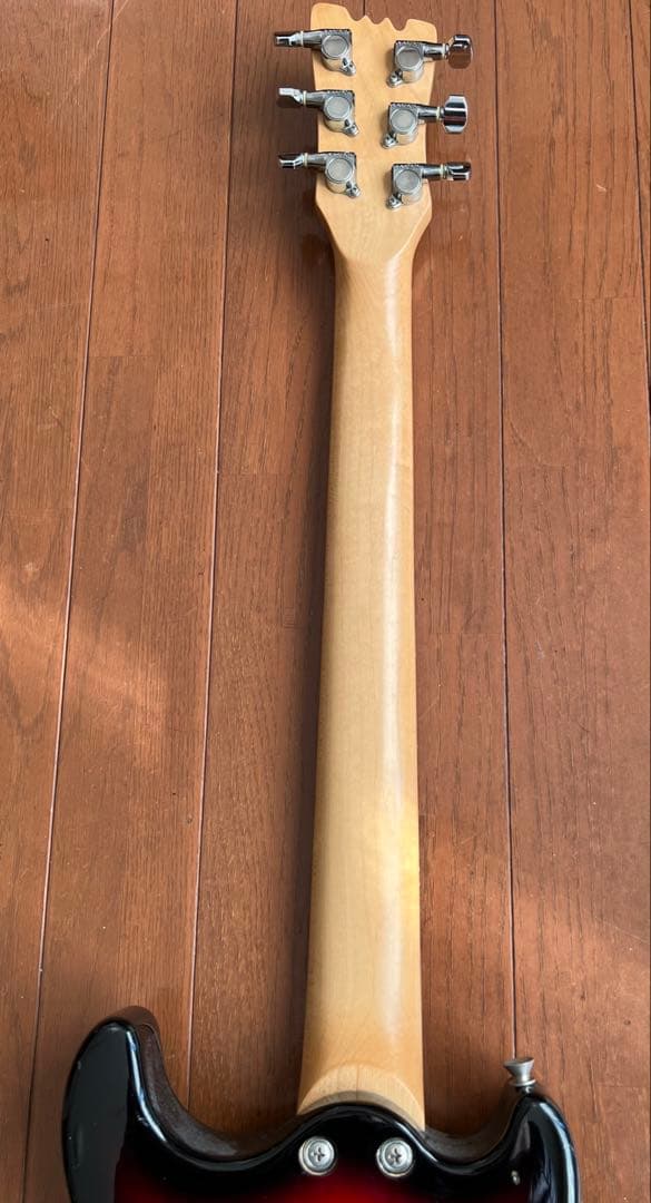 マリンライダー整備済コーラス付アンプ内蔵エレキギターミディアム