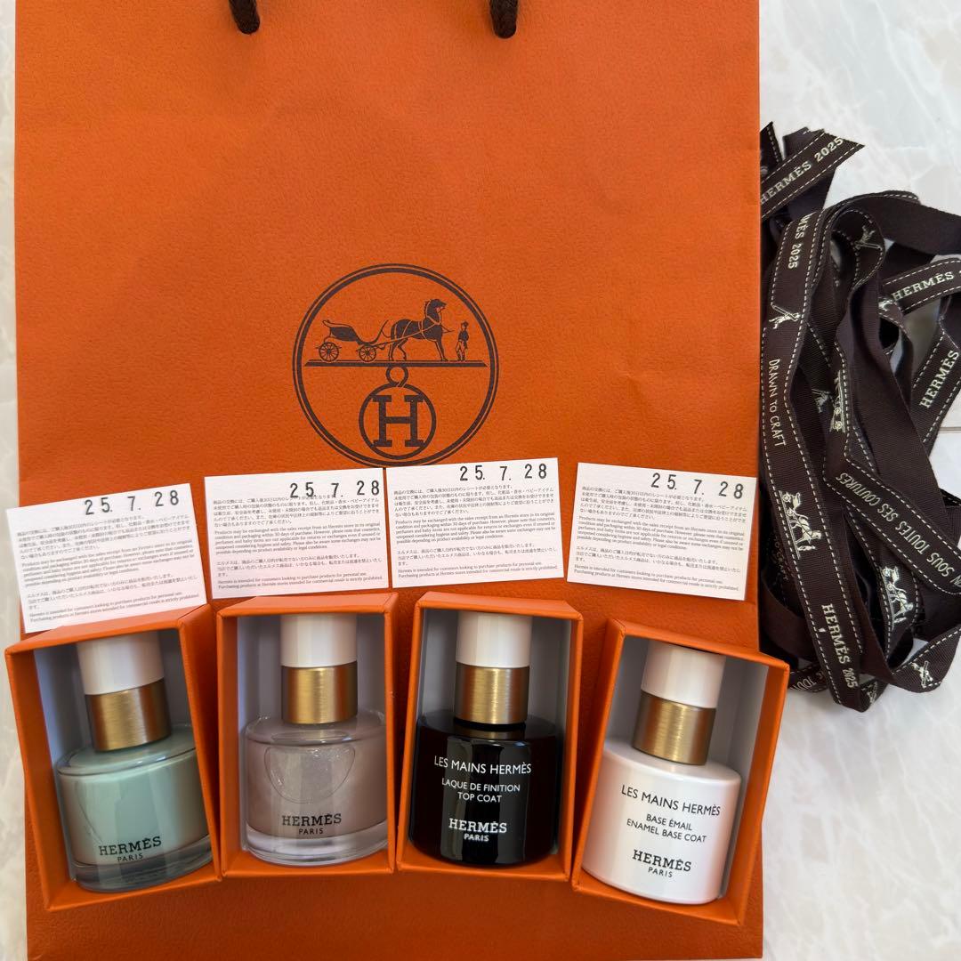 エルメス ネイルカラー ネイルセット マニュキア ネイル トップコート