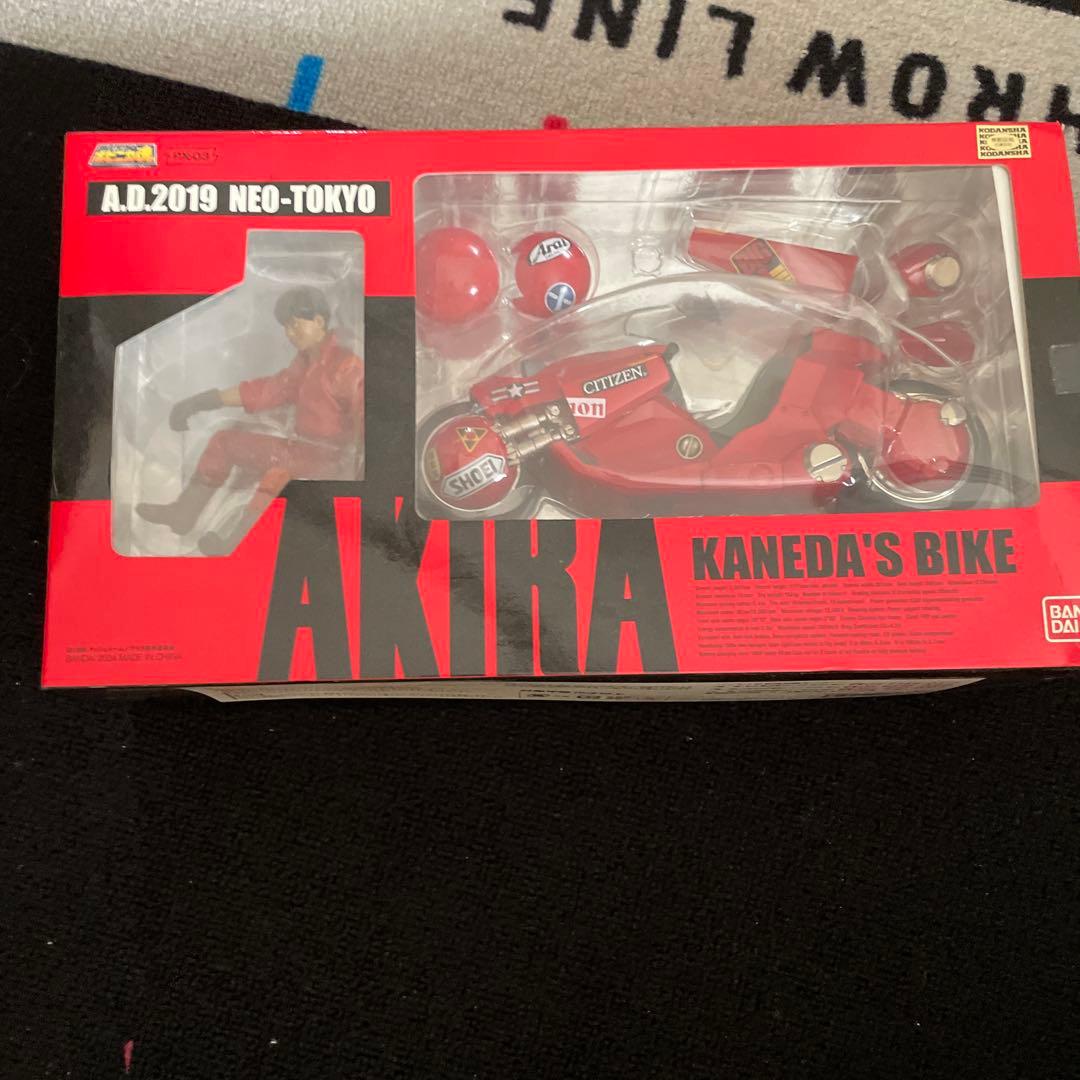 AKIRA カネダのバイク フィギュアセット