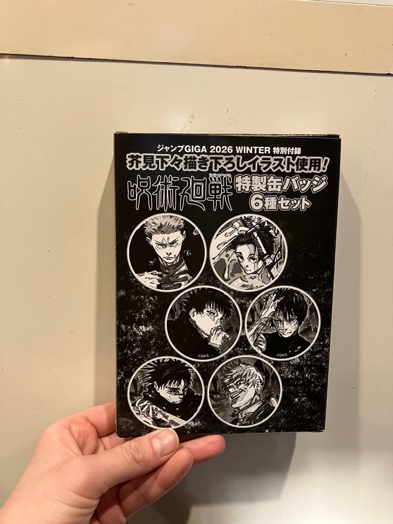 未開封】呪術廻戦特製缶バッジ6種セット - メルカリ