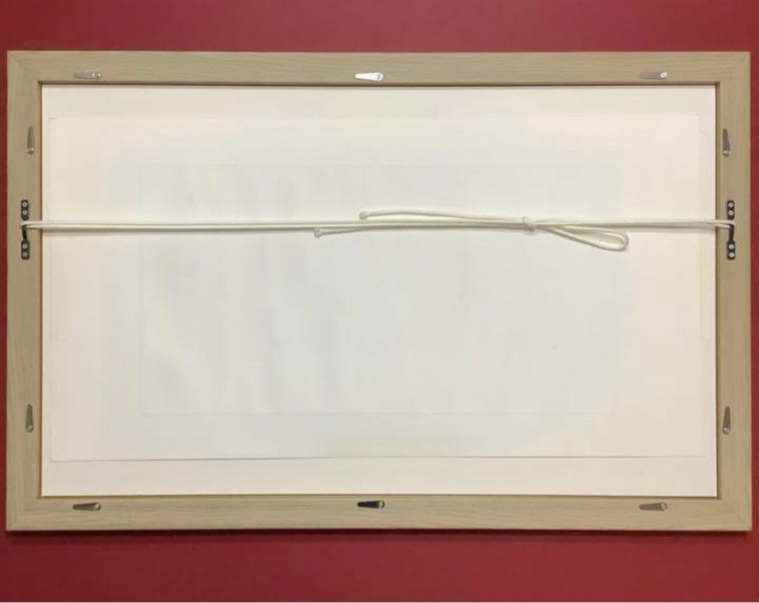 絵画・額縁・版画・織田 義郎・新品未使用・ハルシュタットⅢ・美術品