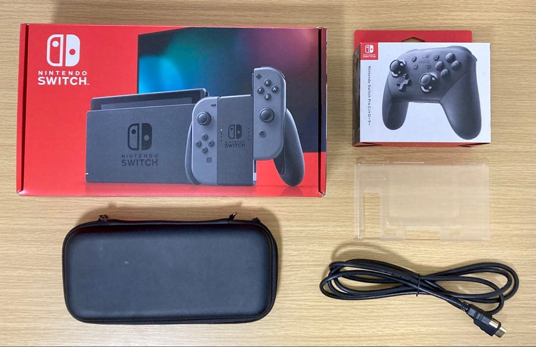 Nintendo Switch グレー 本体と付属品