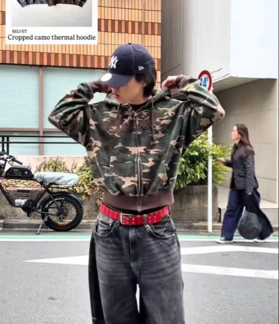 完売品】BELVET 迷彩ジップパーカー カモ柄 円堂守 - メルカリ