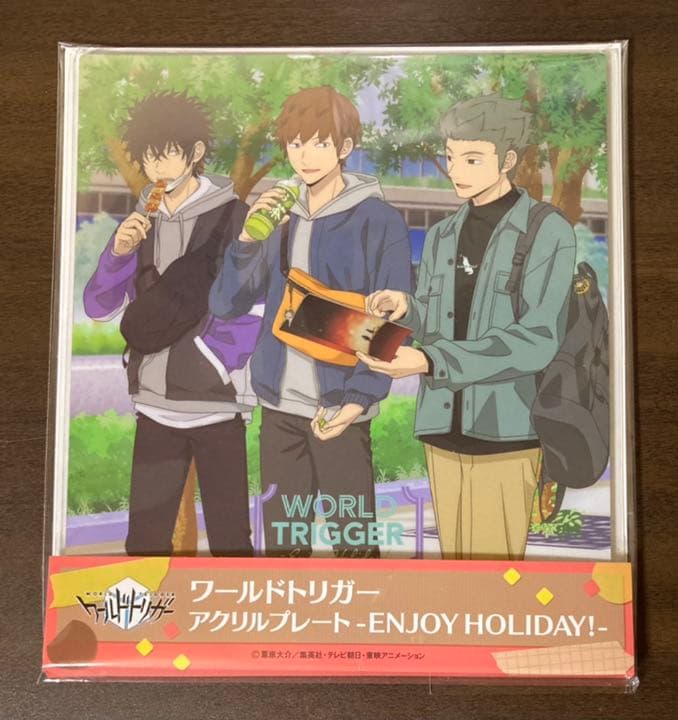 ワールドトリガー アクリルプレート 影浦＆荒船＆村上 - メルカリ