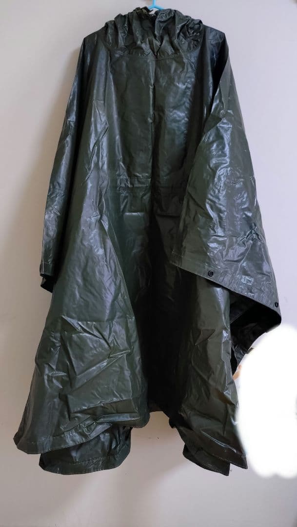 米軍 放出品 レインポンチョ 軍幕 ナム戦