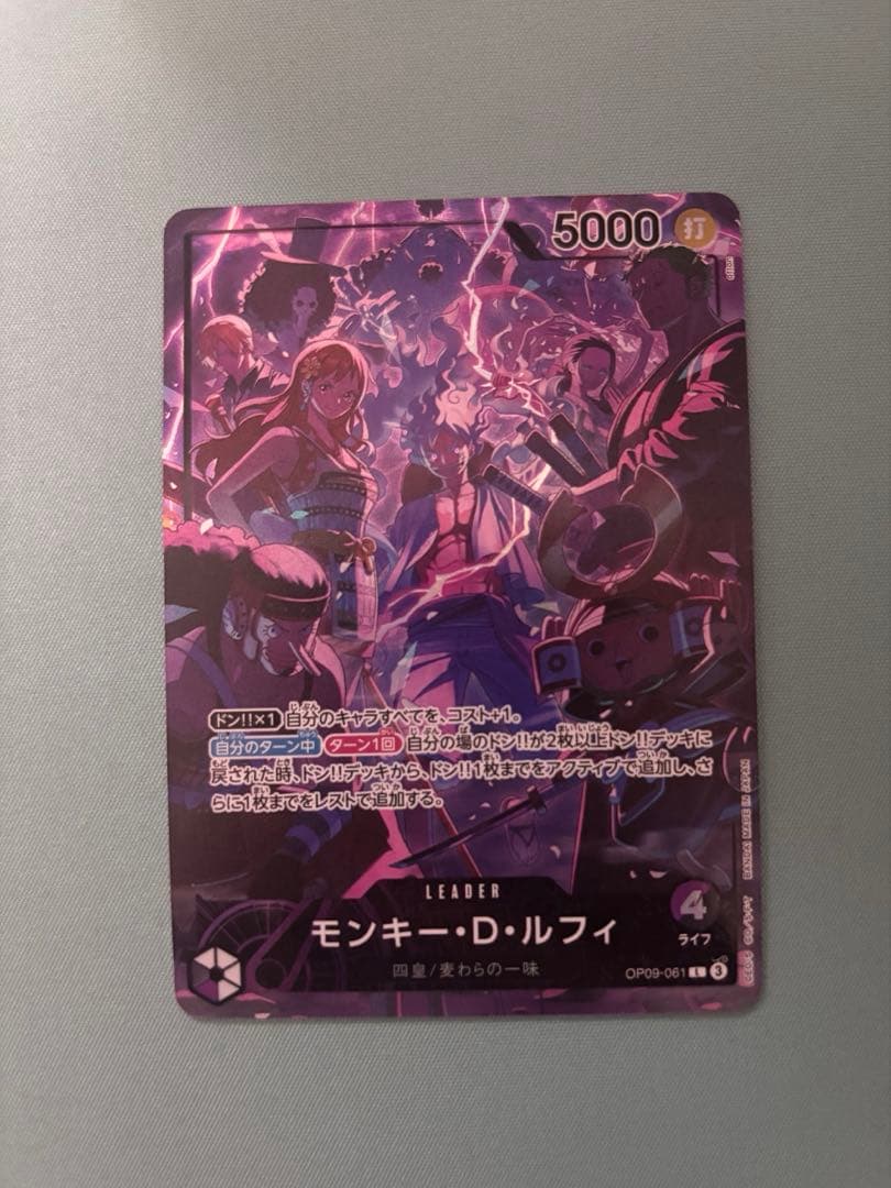 モンキー・D・ルフィリーダーパラレル　2nd anniversary