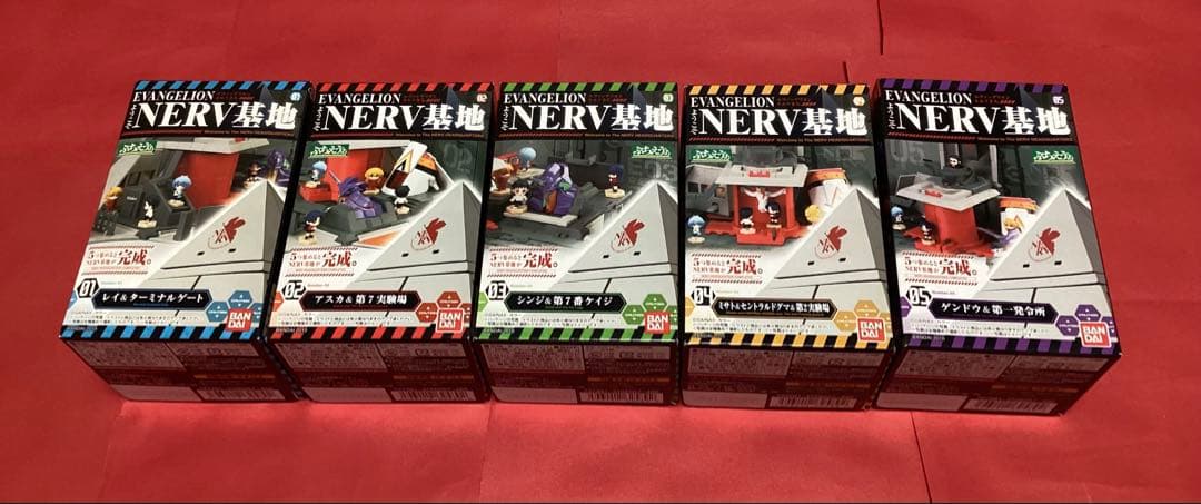 エヴァンゲリオンEVANGELIONようこそNERV基地ネルフ全5種セット