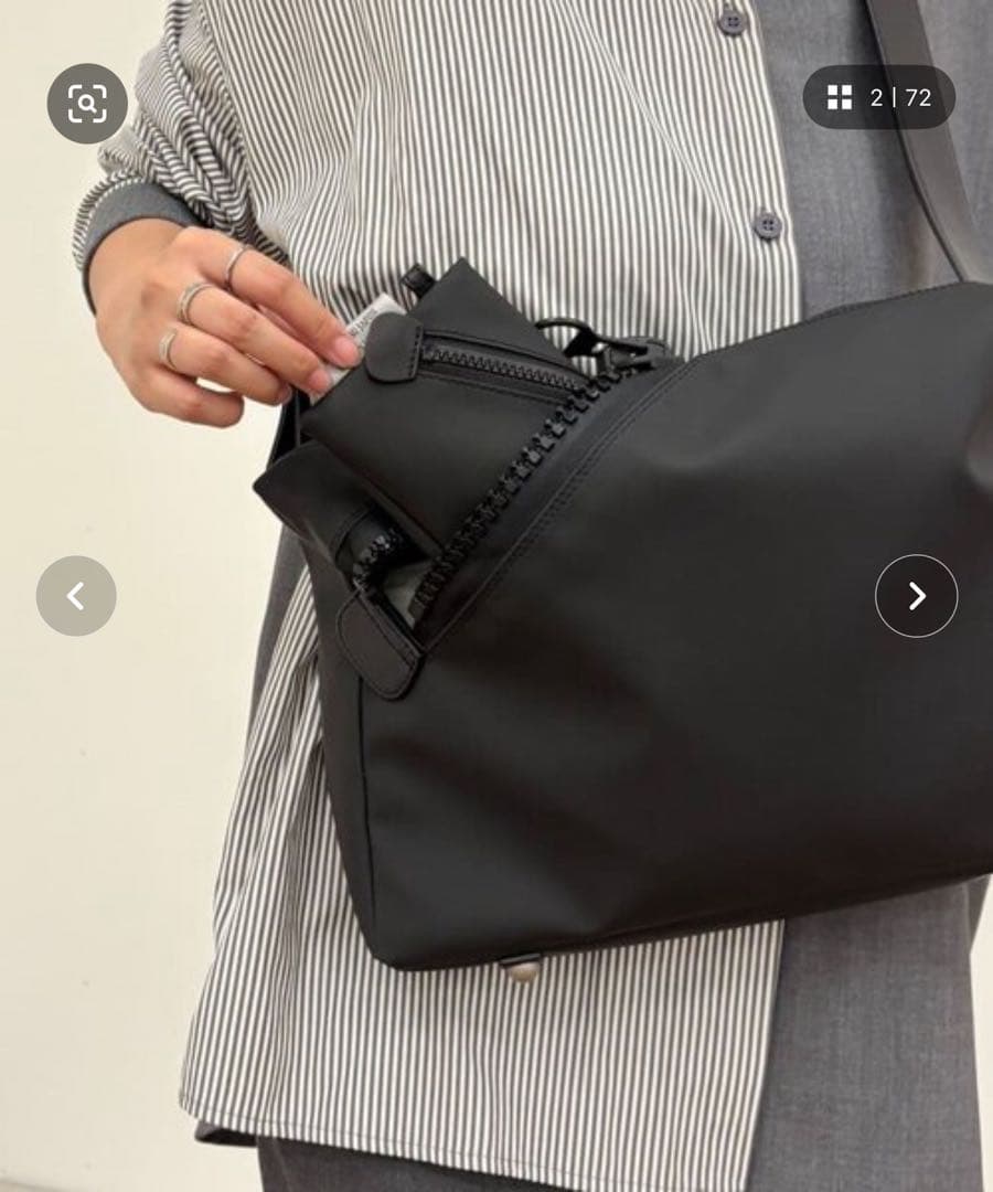 kawa-kawa earコラボ 15bisボディバッグ ショルダーバッグ - メルカリ