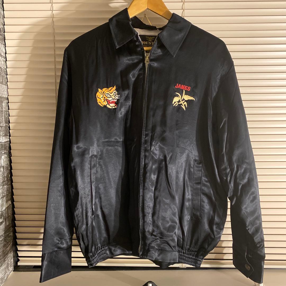 HOUSTON ベトジャンレーヨンスカジャンM