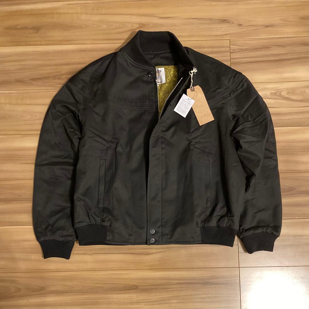 き*き様 カップショルダージャケット　ダービージャケット　L ブラック　ゴールド