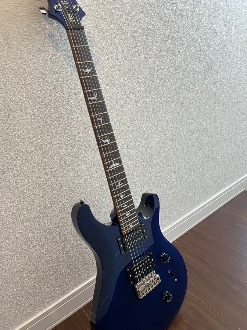 【4/26迄特価】PRS SE CUSTOM24 艶青【美品】 PRS SE Custom24 Sapphire Fade SF エレキギター ポールリードスミス
