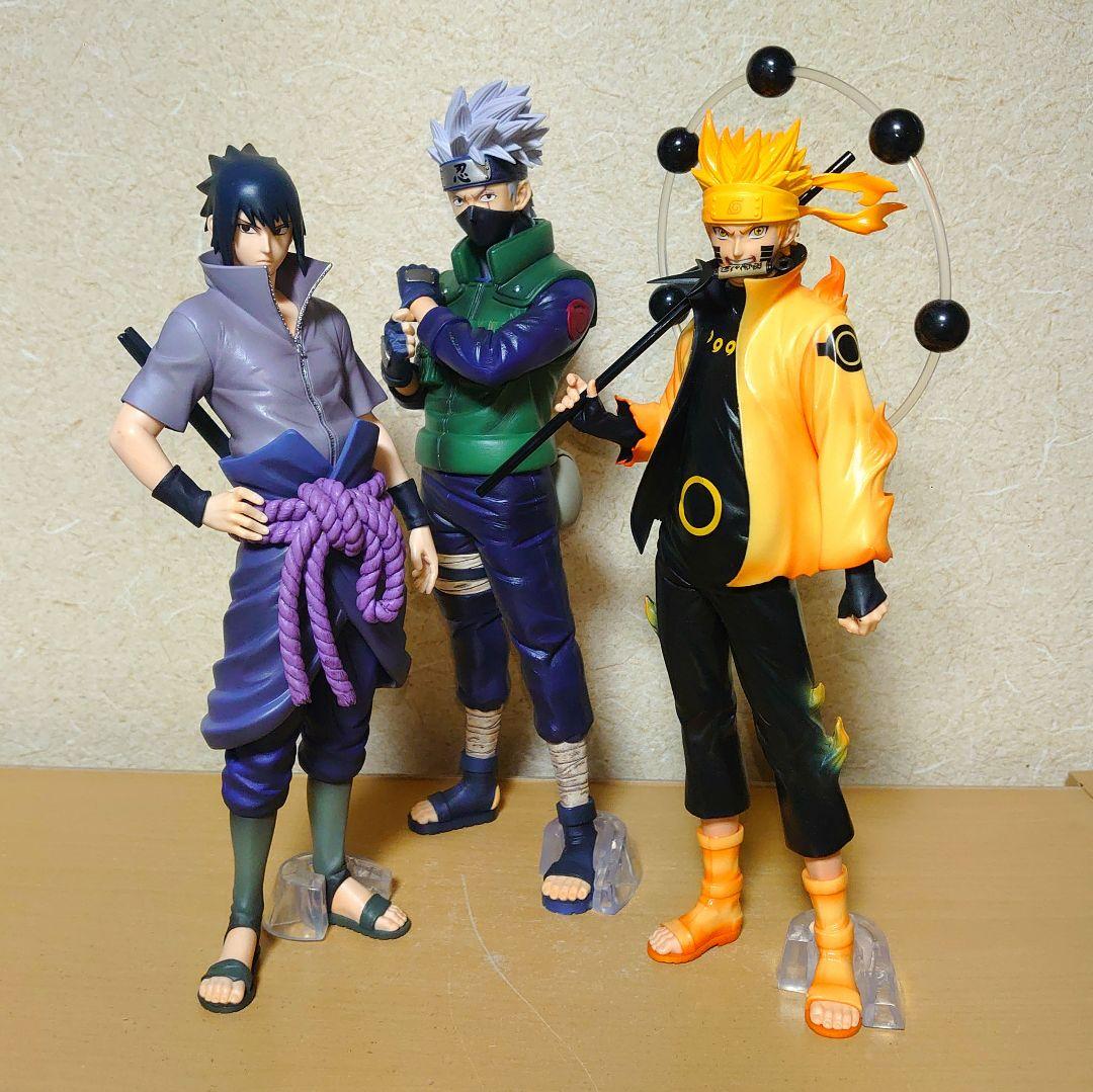 一番くじ NARUTO 紡がれる火の意志 A賞 うずまきナルト サスケ カカシ