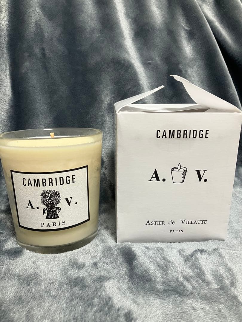 【値下げしました】アスティエ　アロマキャンドル　Cambridge