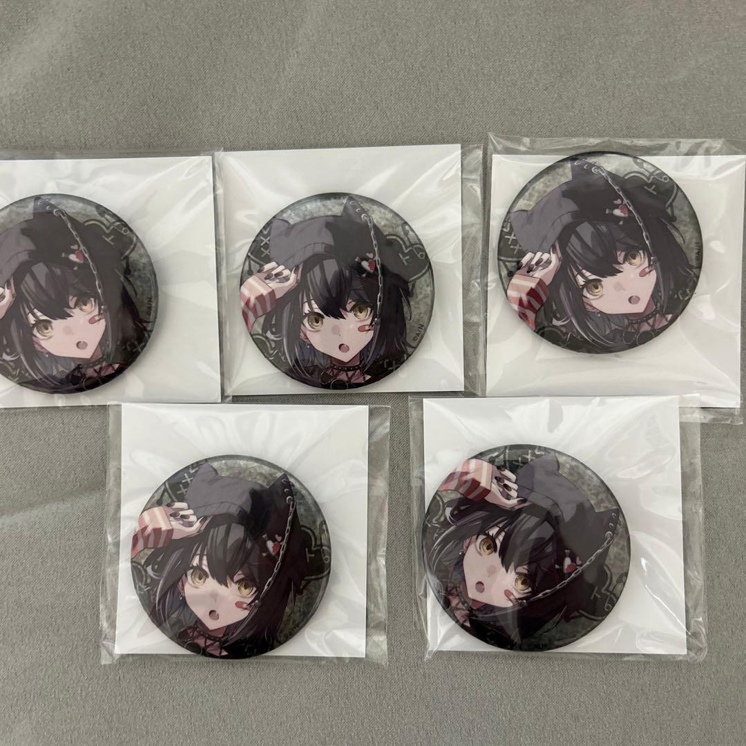 にじさんじ FANCY TOXIC ましろ爻 缶バッジ - メルカリ