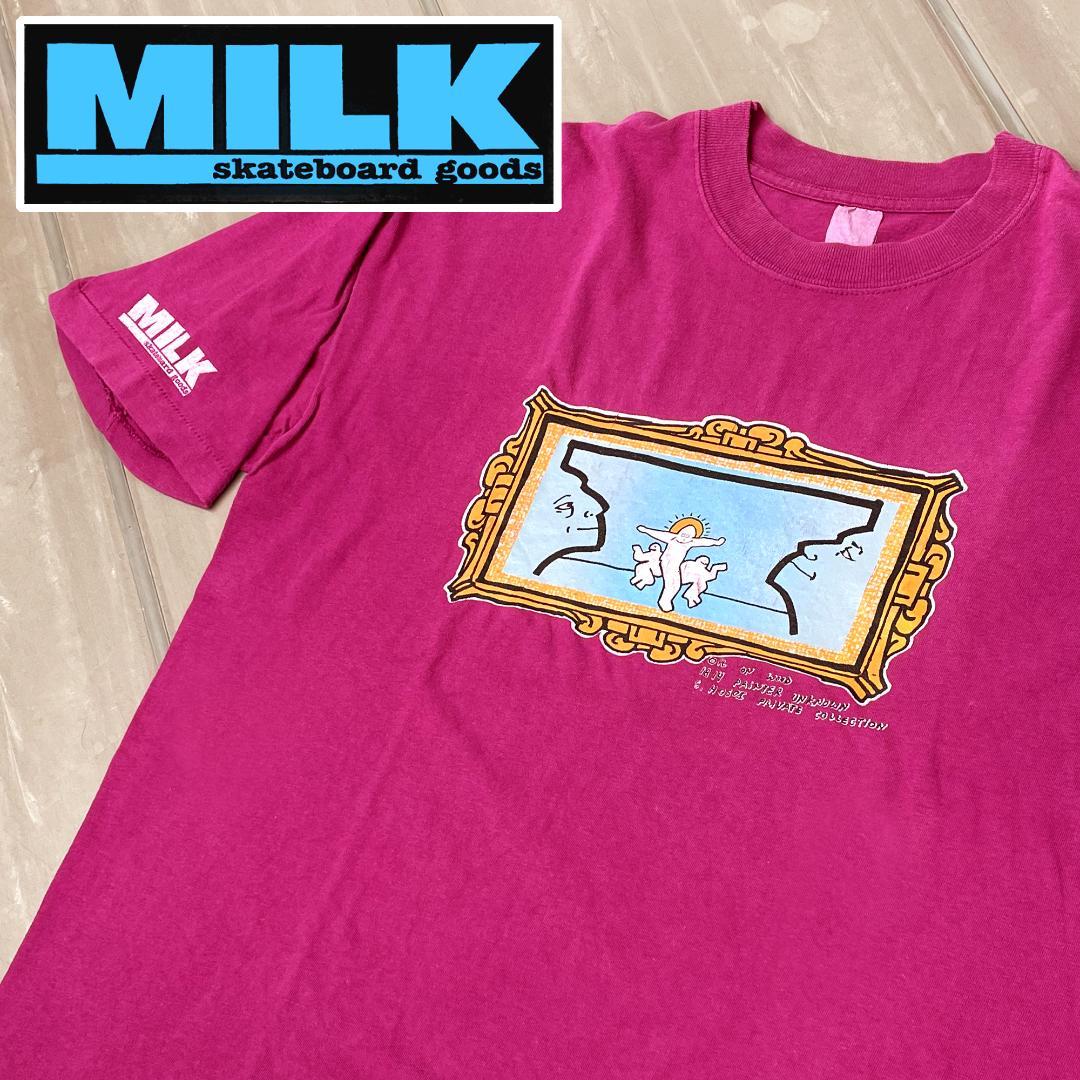 【1993年US製】MILK skateboard ミルク Ｔシャツ ビンテージ